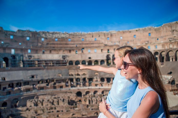 visit rome in 3 days with children