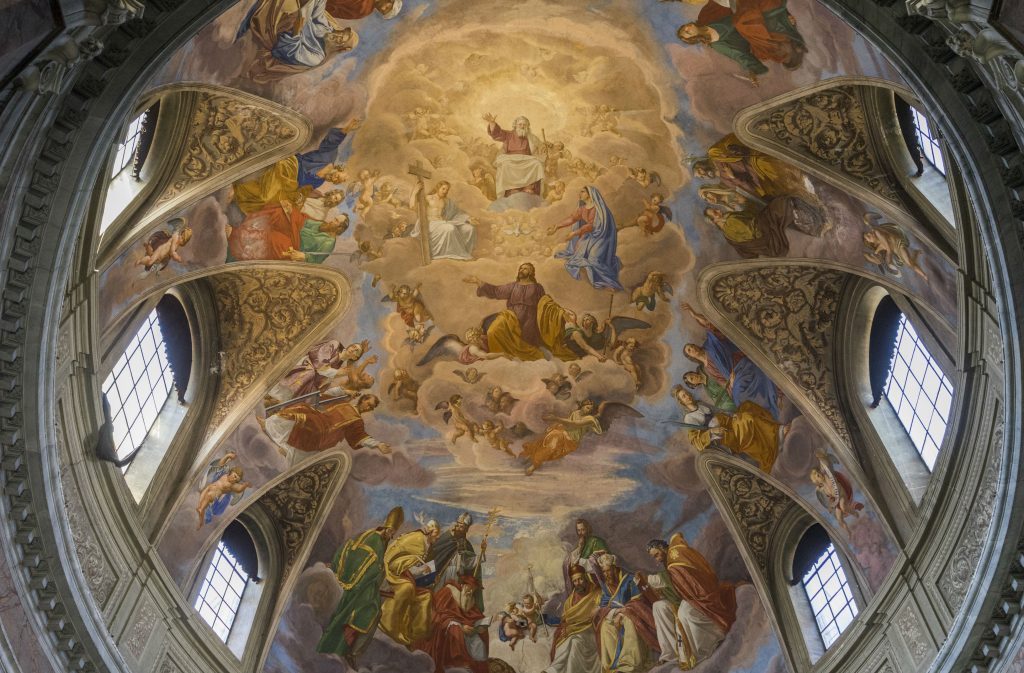 The Basilica of Santa Maria degli Angeli e dei Martiri in Rome