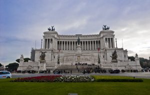 The Vittoriano, one of the main monuments of Rome