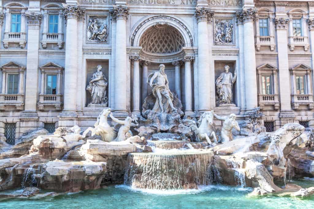 Visit Rome in 2 days with children: Trevi Fountain