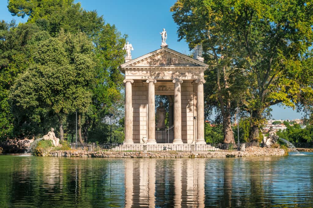 In Rome in 3 days with children: the gardens of Villa Borghese