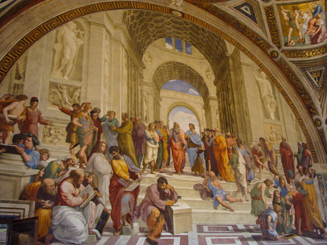Visit the Vatican museums: Raffaello's rooms